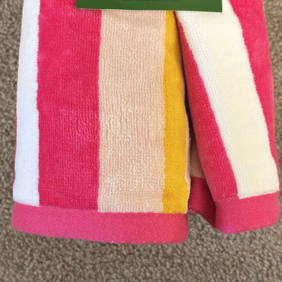 Kate Spade Striped Oversized Beach Towel! - Picture 5 of 7